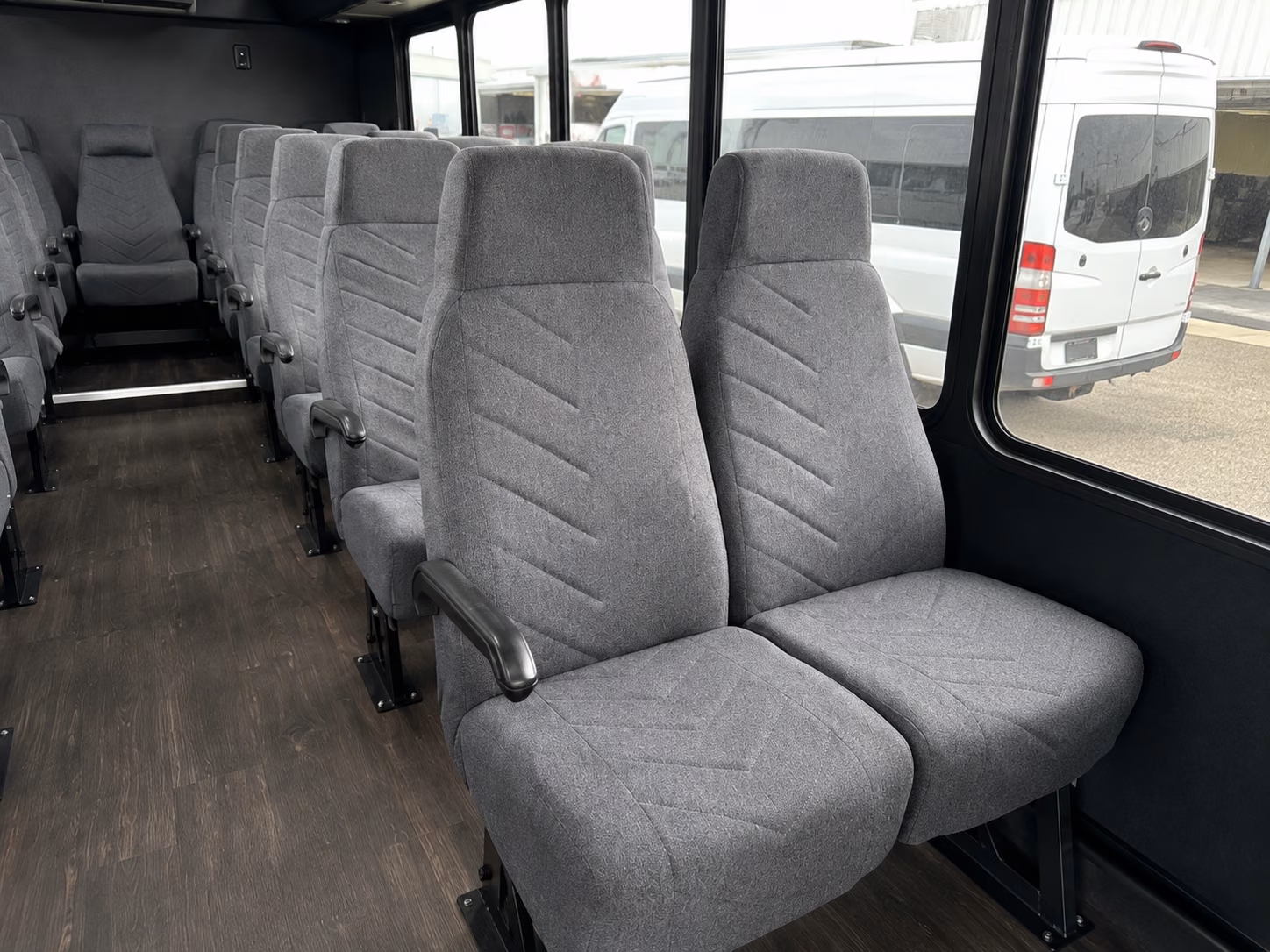 abilene 20 passenger minibus inside