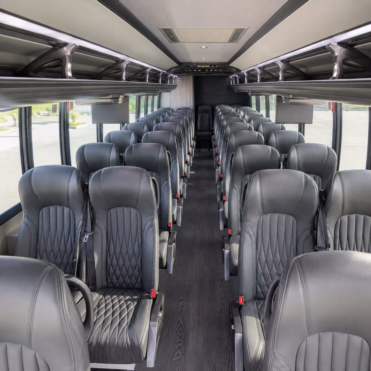 abilene 25 passenger minibus inside