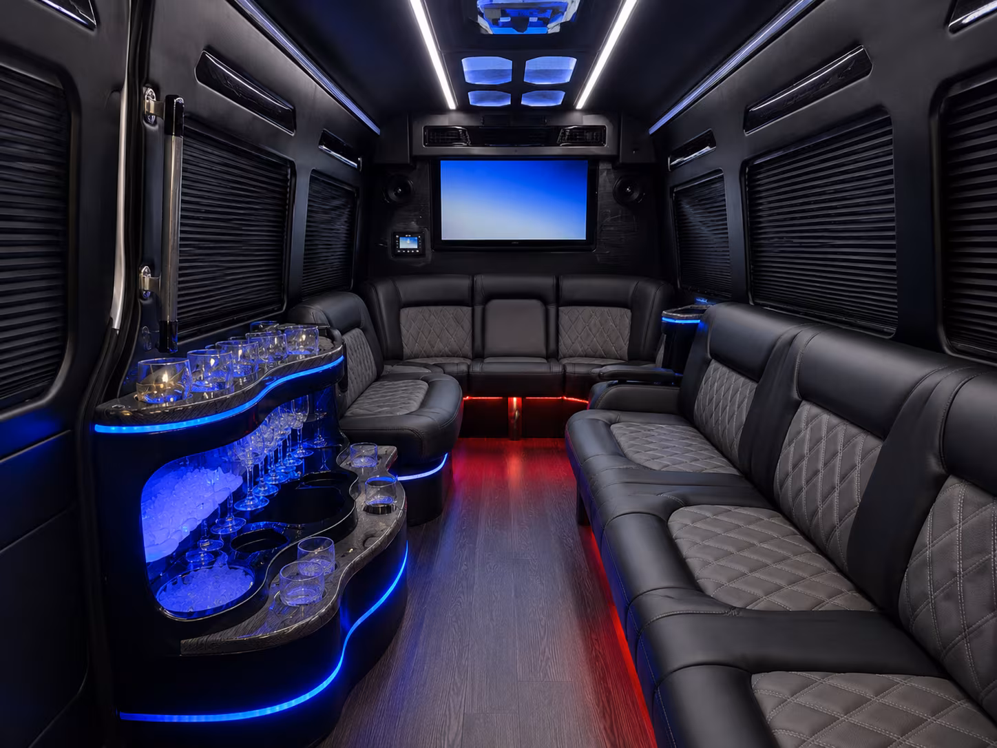 abilene sprinter limousine inside