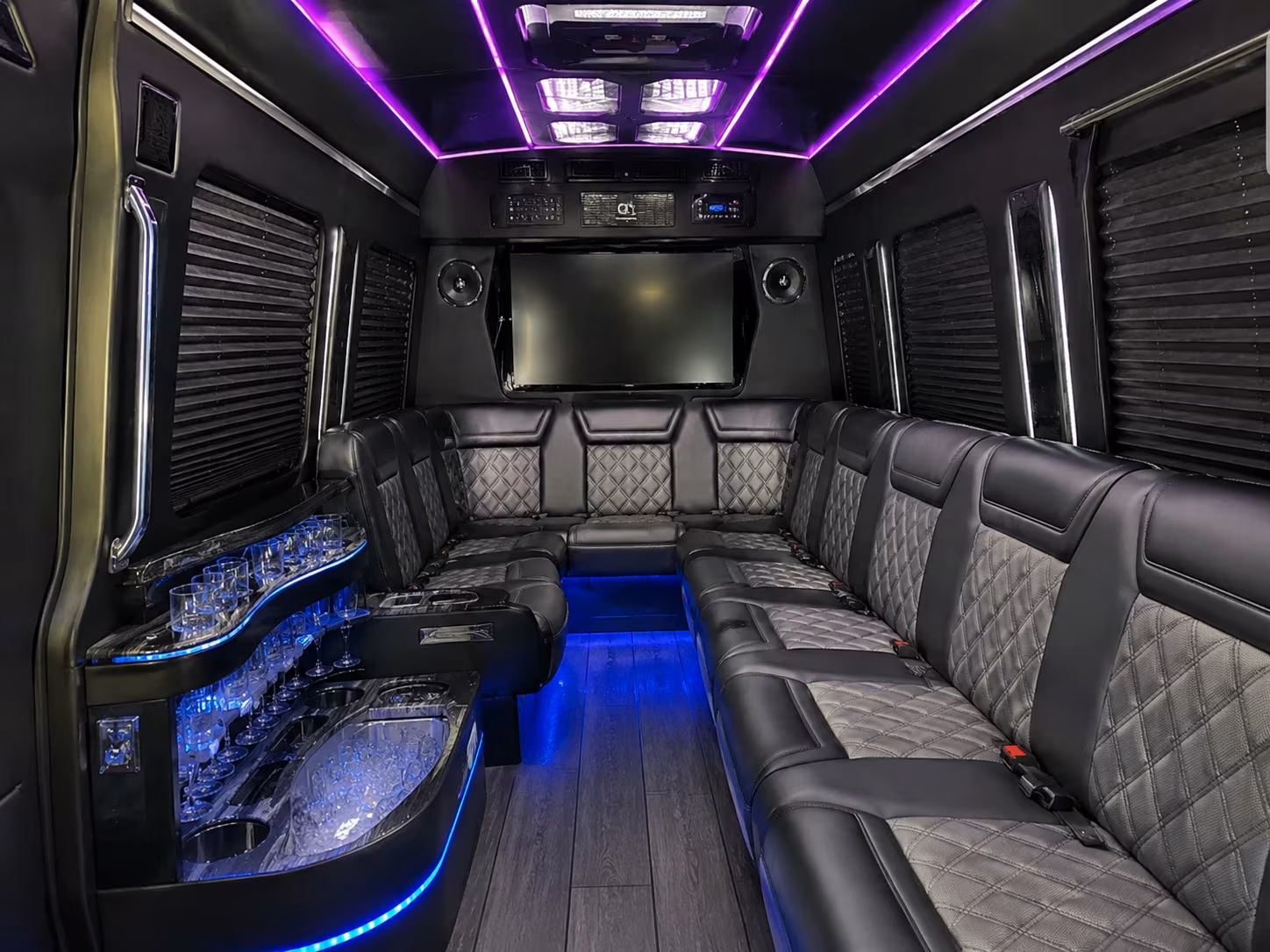 abilene sprinter limousine interior