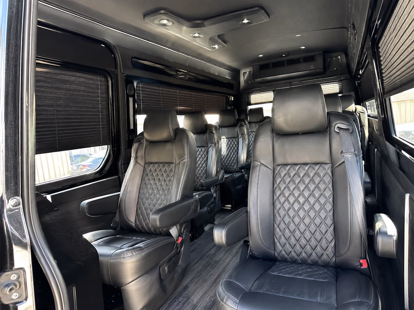 abilene sprinter van with driver inside
