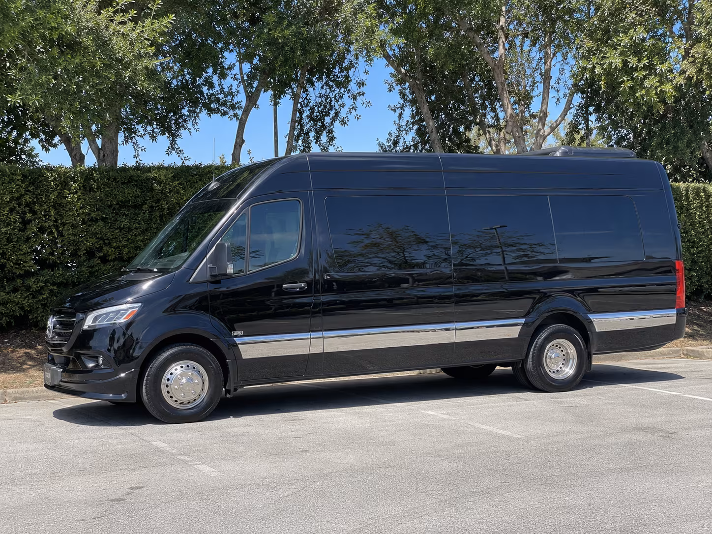 abilene wedding transportation onboard seating