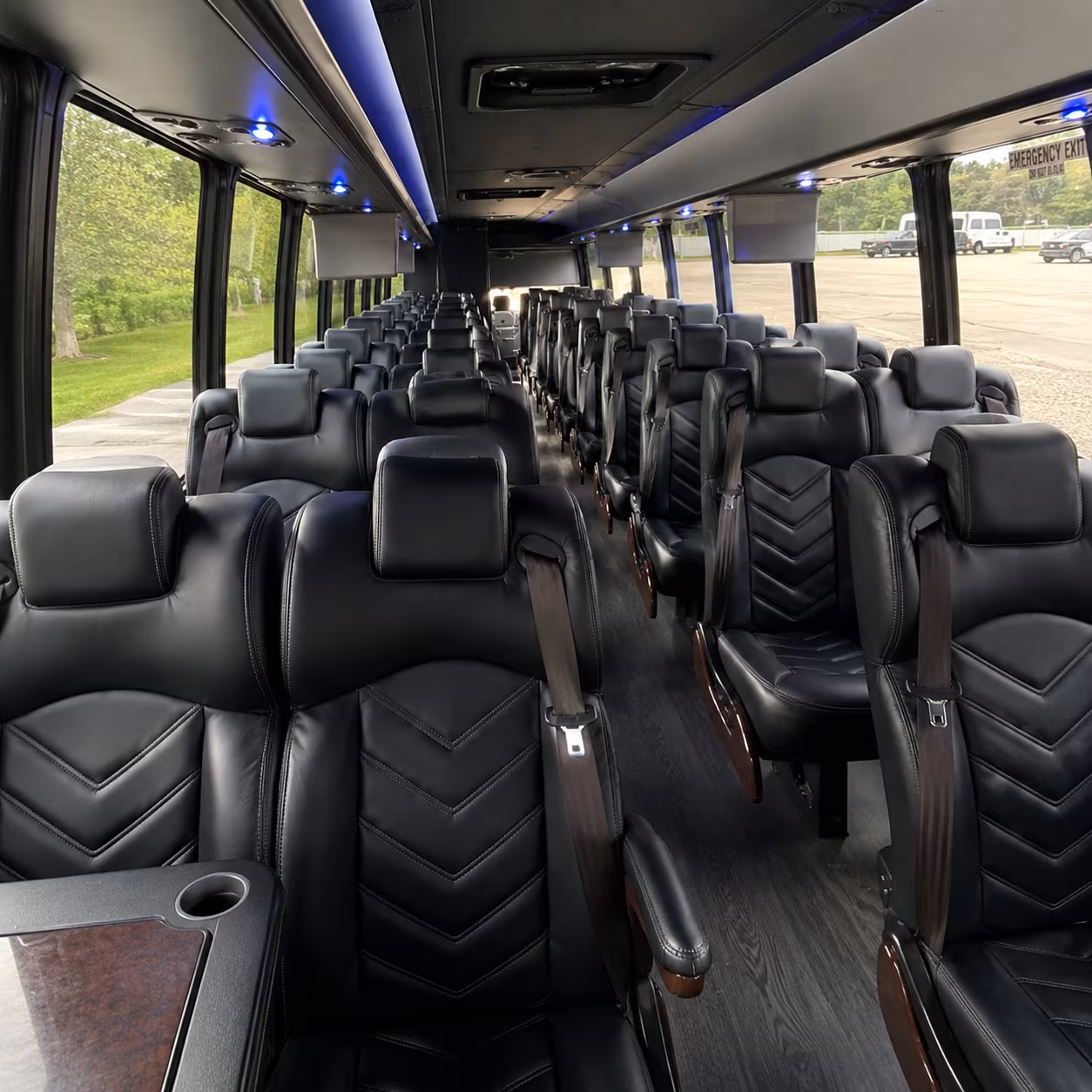 bachelorette and girls trip wine tour buses in abilene