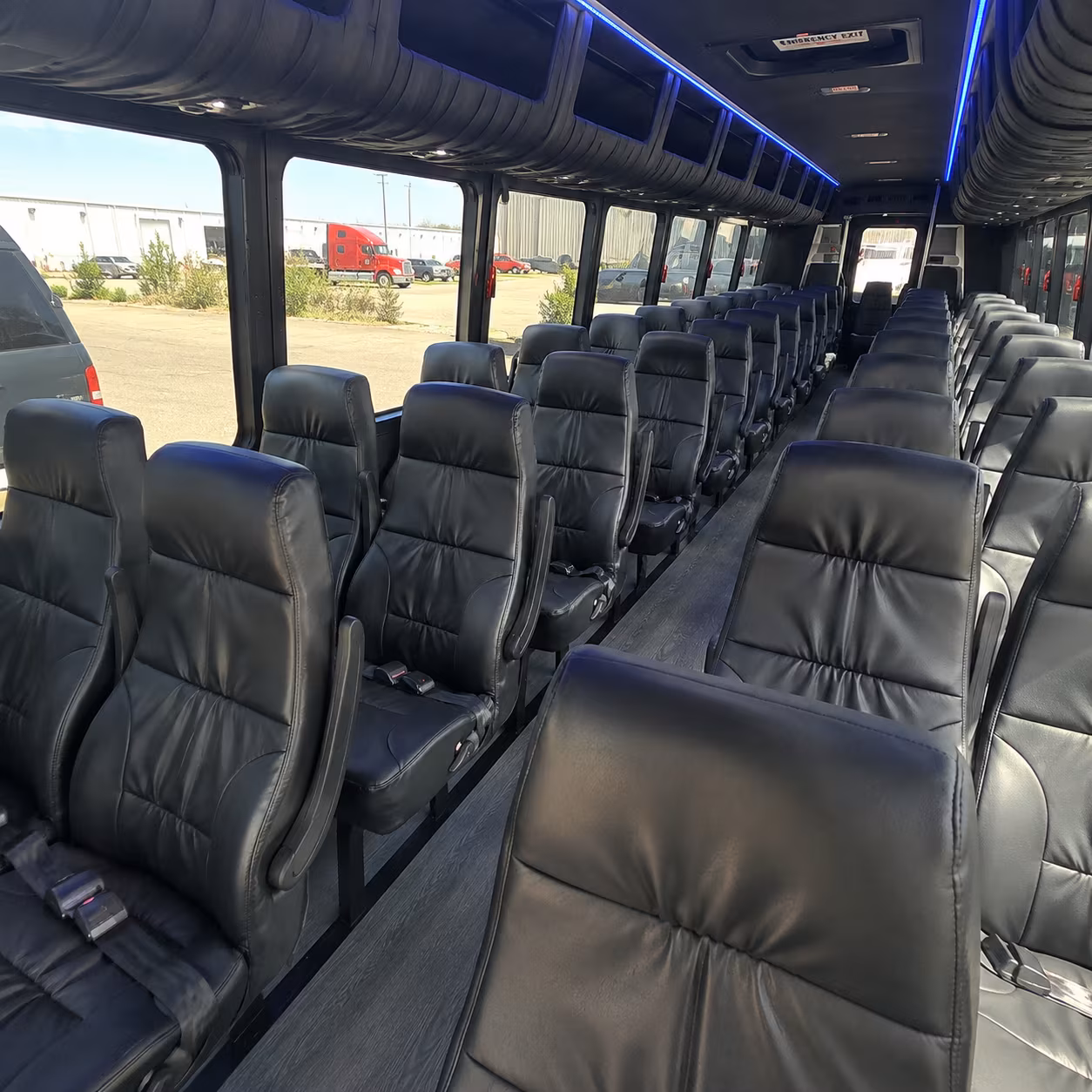 minibuses and charter buses for local high school playoff and tournament travel