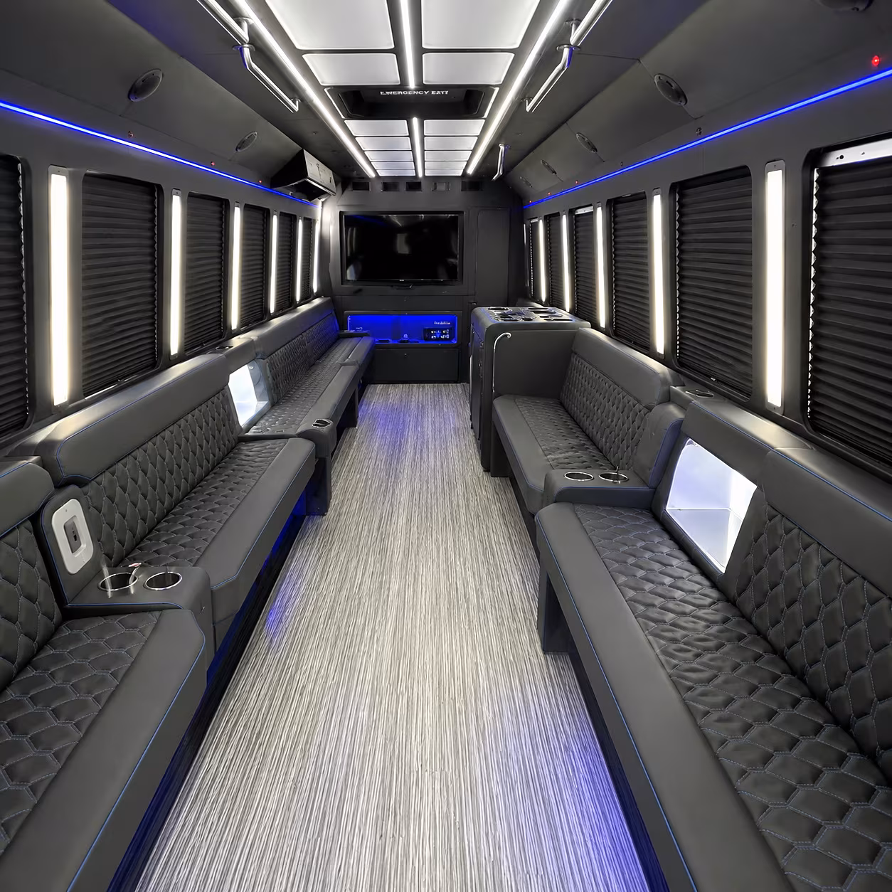 party buses for abilene wedding parties and bridal groups
