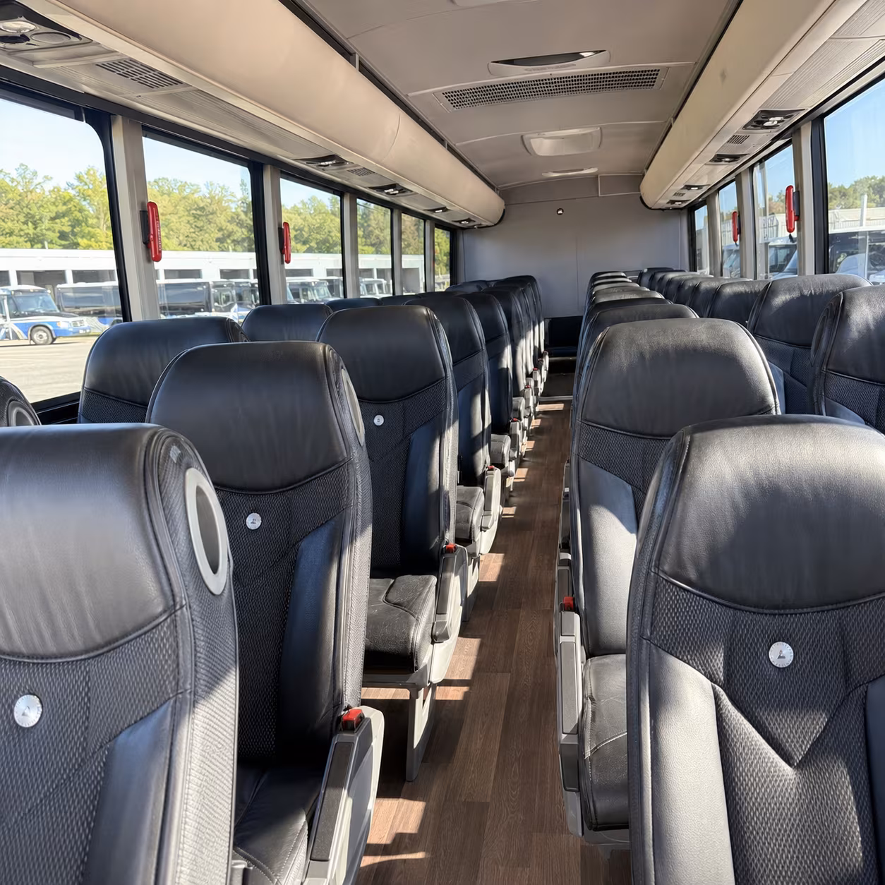 shuttle buses for federal agency events at the abilene convention center