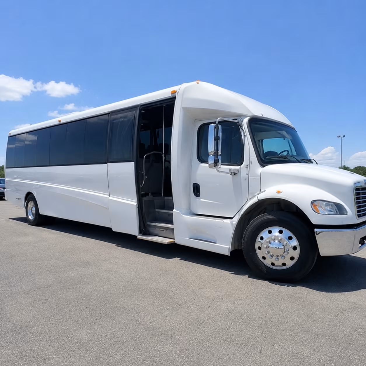 smooth bus transportation for abilene sporting events and tailgates