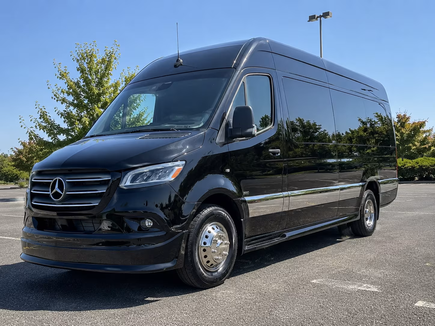 sprinter van with driver